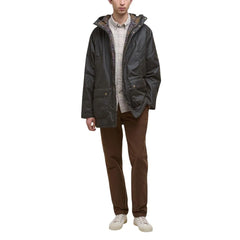 Barbour rohelise värvi puuvillane parka - Parkadid