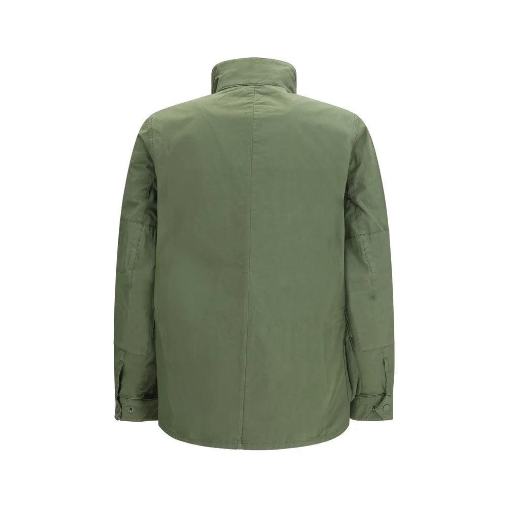 Barbour International Bicolor Cotton Coat - L