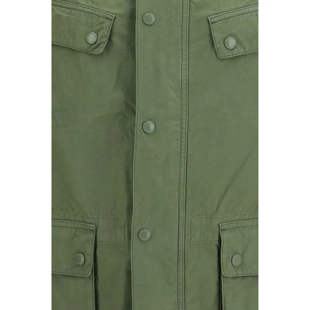 Barbour International Bicolor Cotton Coat - L
