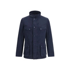 Barbour International Blau Baumwoll Langmantel - Mäntel & Jacken