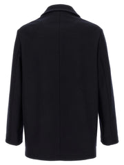 BARENA Blue Wool Coat - IT52 | XL