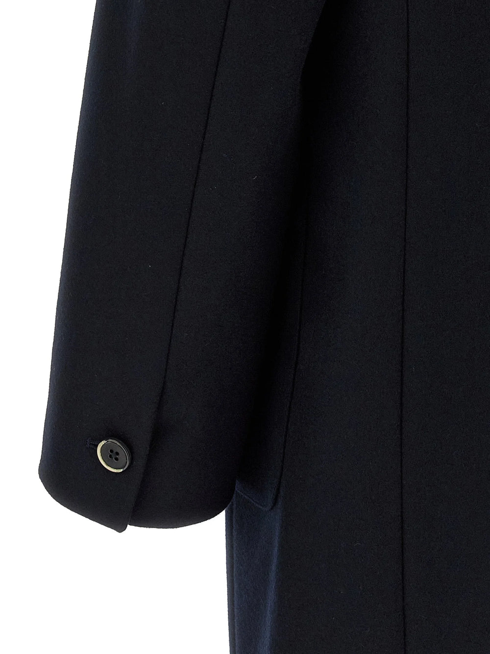 BARENA Blue Wool Coat - XXL
