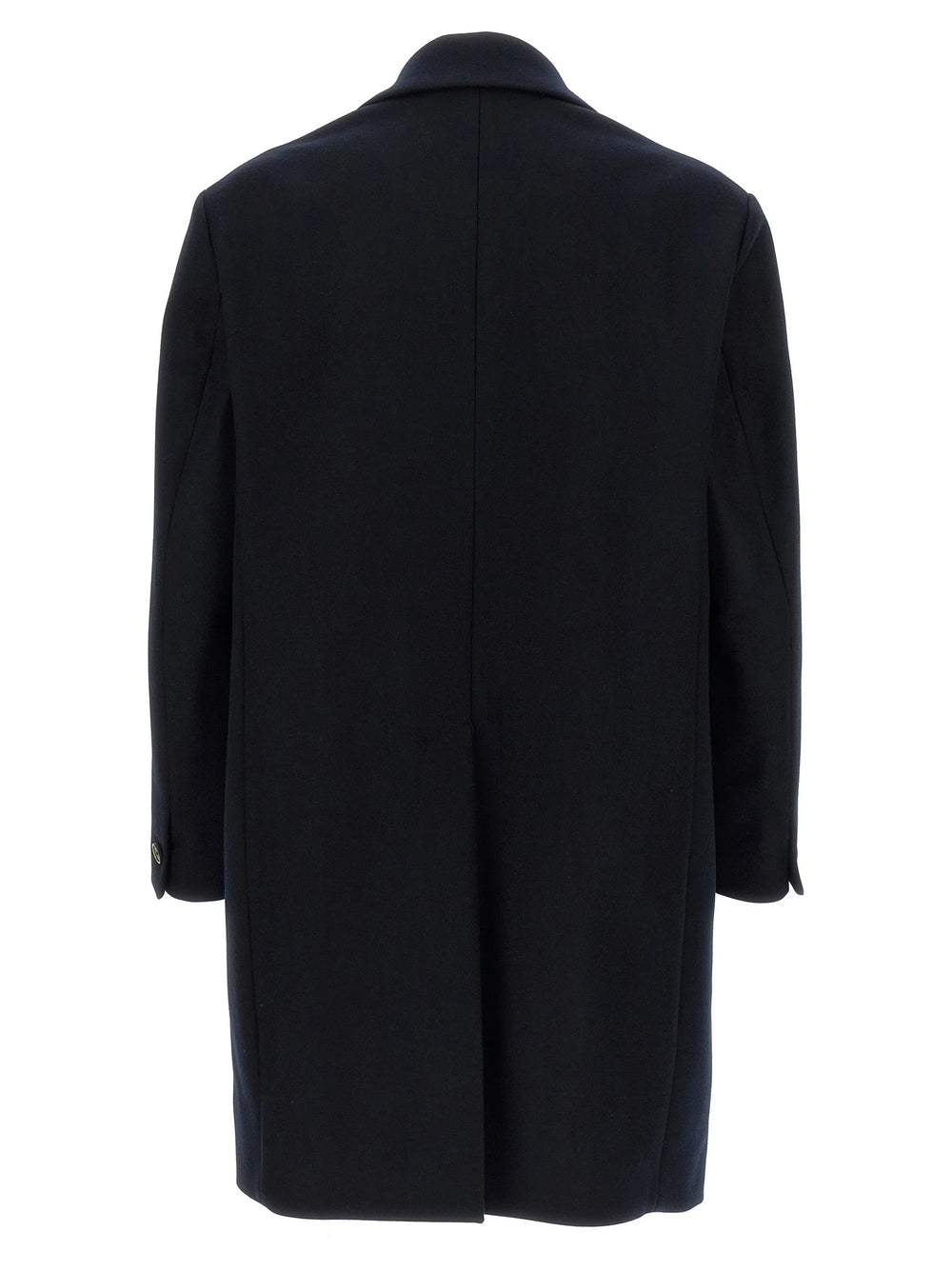 BARENA Blue Wool Coat - XXL