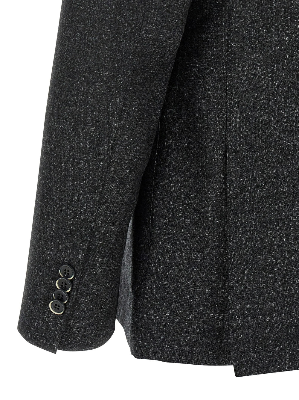 BARENA Gray Virgin Wool Blazer