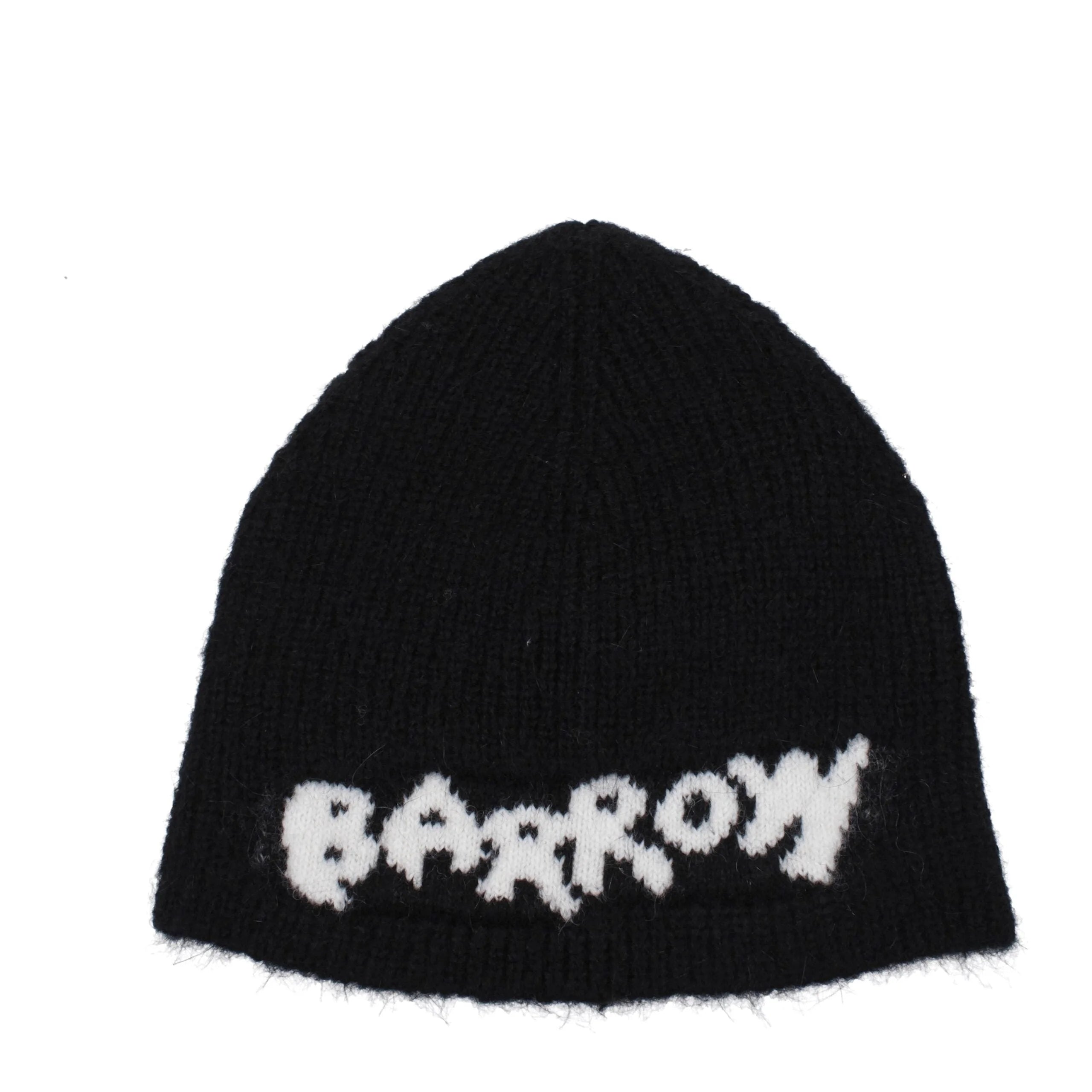 Barrow Black Marabou Beanie - UNI