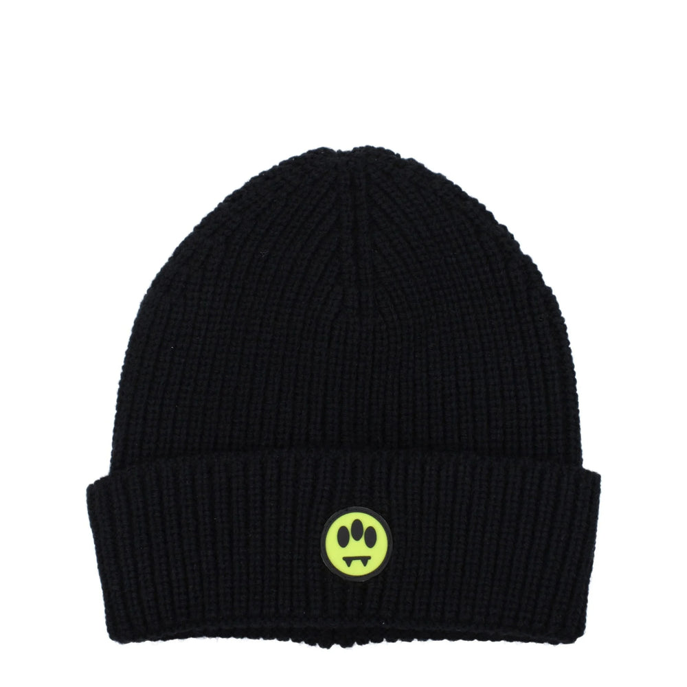 Barrow Black Wool Beanie - UNI