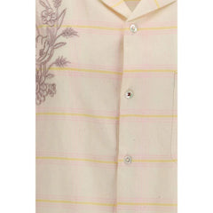 Baziszt Multicolor Cotton Shortsleeve Shirt