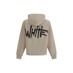 Φούτερ Off-White Μπεζ Βαμβακι