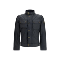 Belstaff Blue Cotton Coat