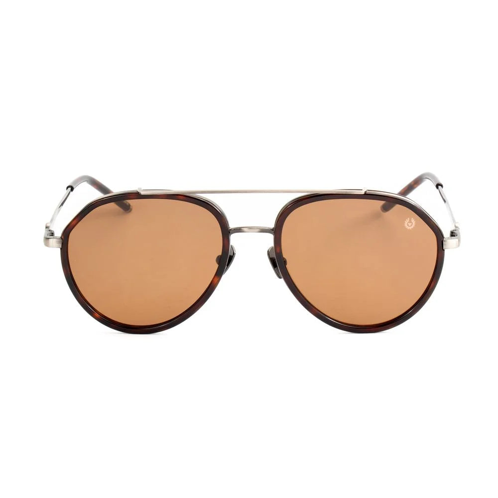 Belstaff Brown Stainless Steel Sunglasses