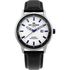 Ben Sherman Black Leather Watch - Watches