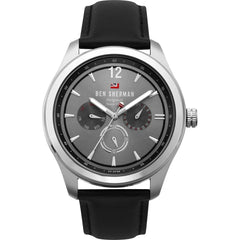 Ben Sherman Black Leather Watch - Watches