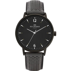 Ben Sherman Black Leather Watch - Watches