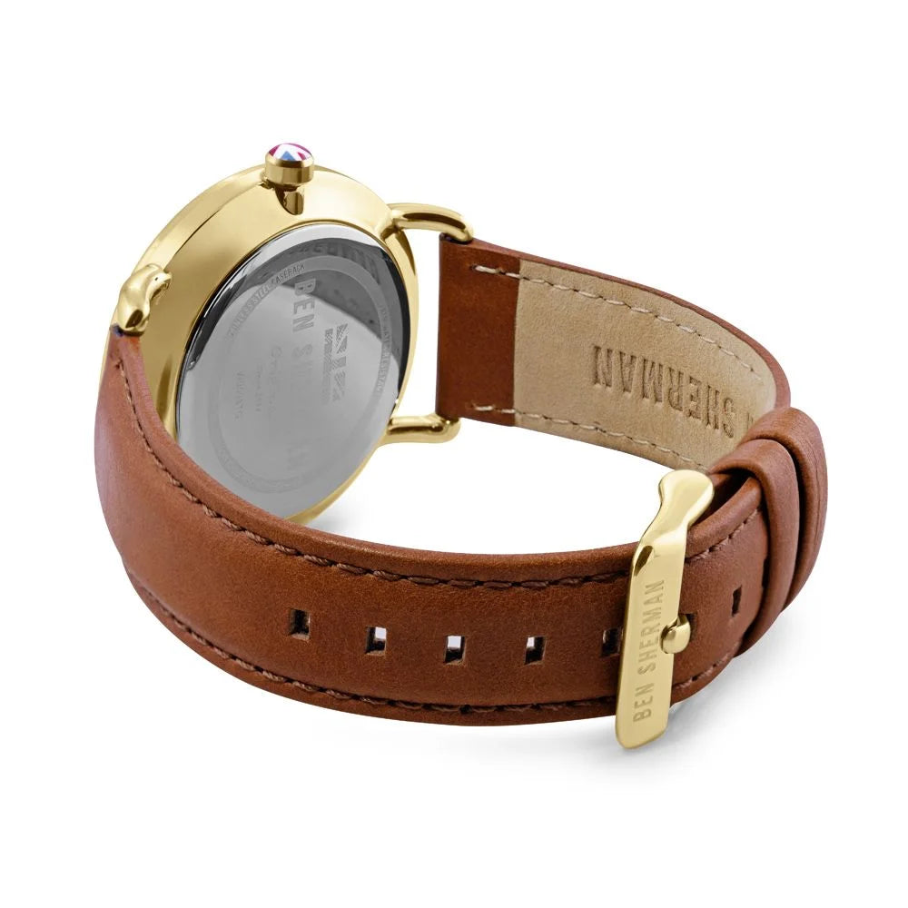 Ben Sherman Brown Leather Watch - Watches