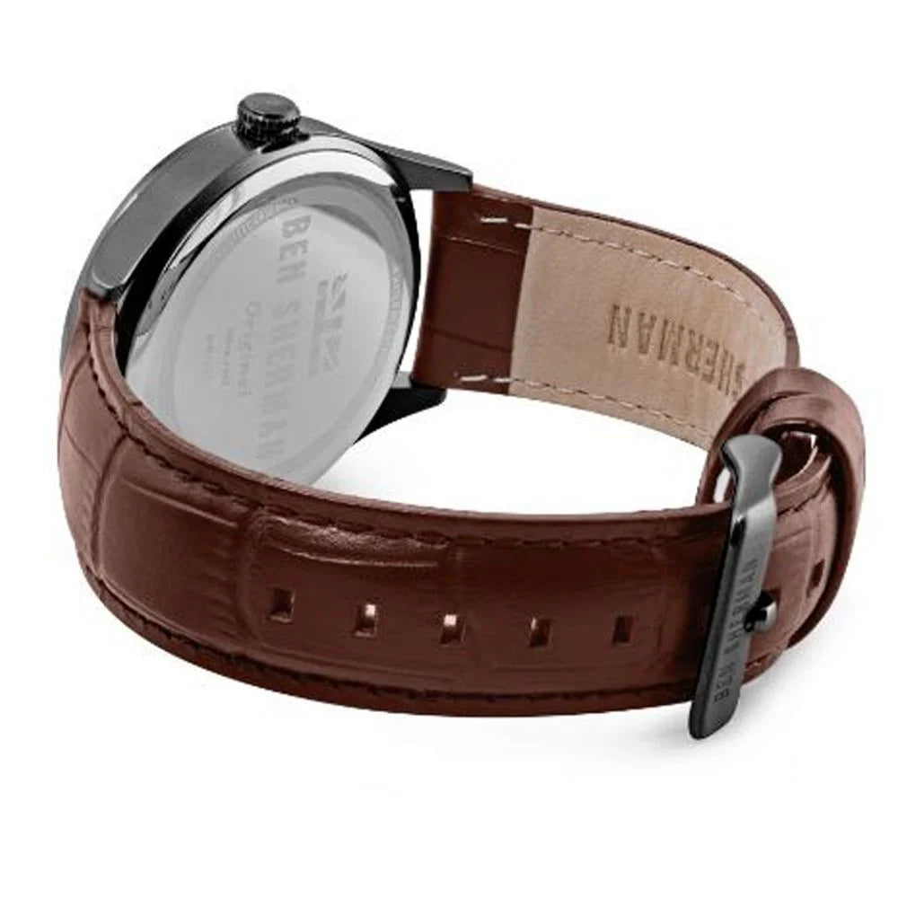 Ben Sherman Brown Leather Watch - Watches