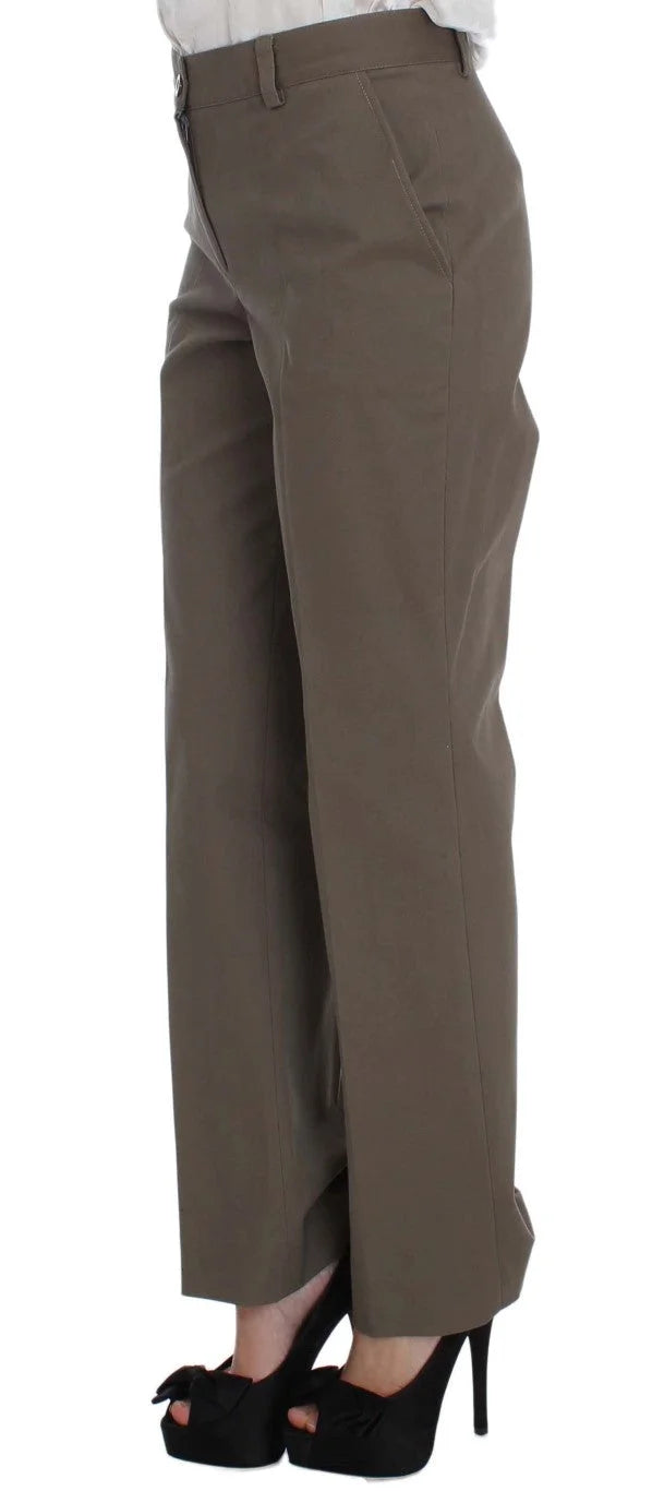 BENCIVENGA Beige Wool Cotton Suit - Pant Suits
