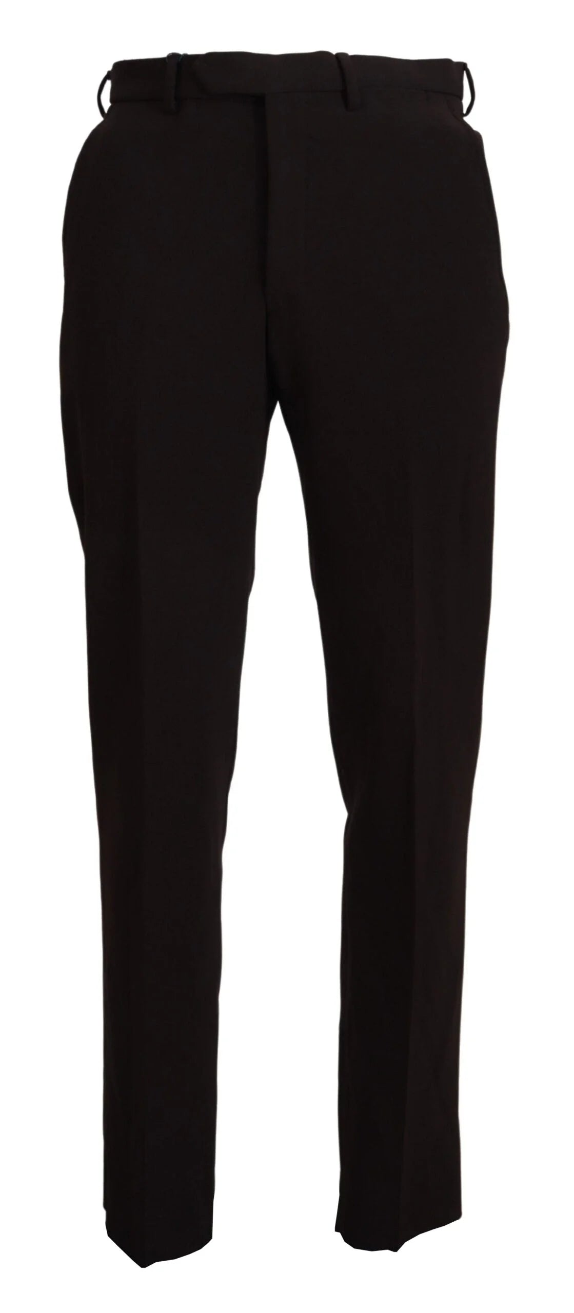 BENCIVENGA Brown Straight Fit Formal Men Pants - Trousers
