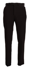 BENCIVENGA Brown Straight Fit Formal Men Pants - Trousers