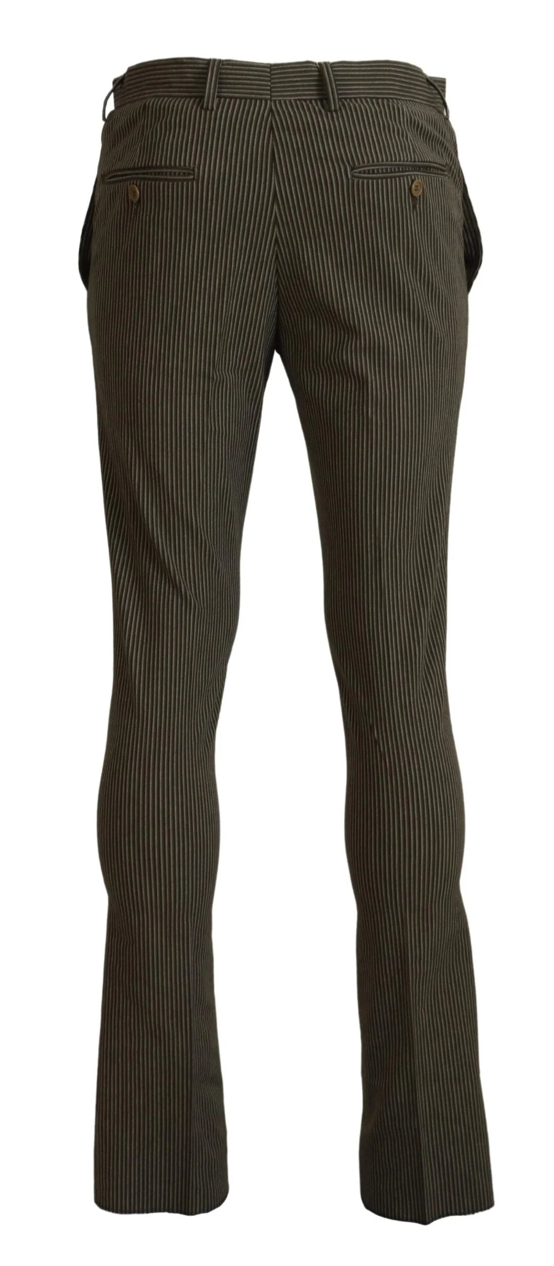 BENCIVENGA Multicolor Striped Pure Cotton Men Pants - Trousers