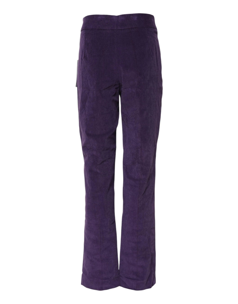 BENCIVENGA Purple High Waisted Flared Pants - IT46|XL - Trousers