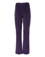 BENCIVENGA Purple High Waisted Flared Pants - IT46|XL - Trousers
