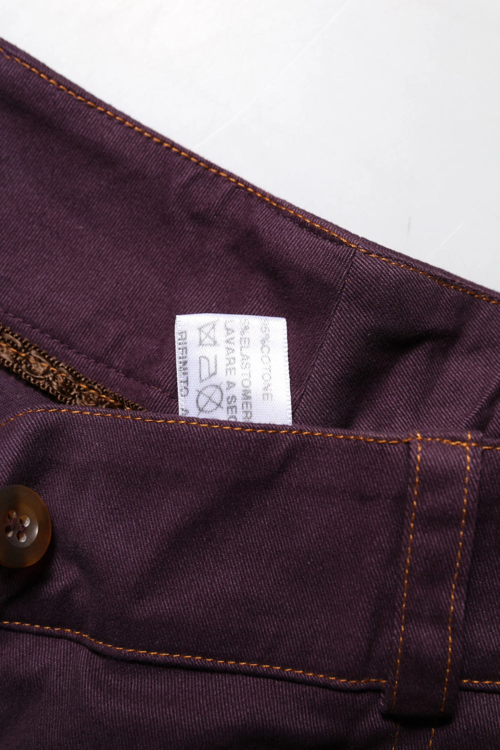 BENCIVENGA Purple High Waisted Tapered Pants - IT50|3XL - Trousers