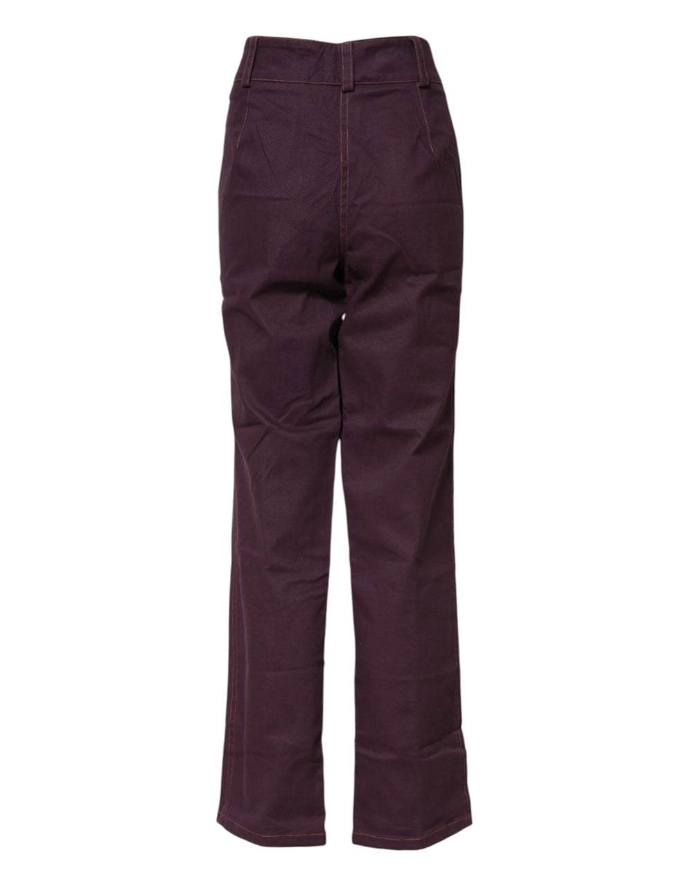 BENCIVENGA Purple High Waisted Tapered Pants - IT50|3XL - Trousers