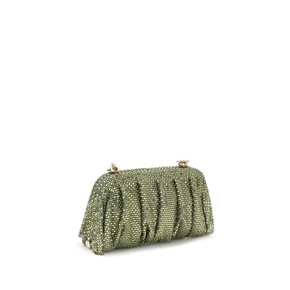 Benedetta Bruzziches Bicolor Aluminum Clutch Bag