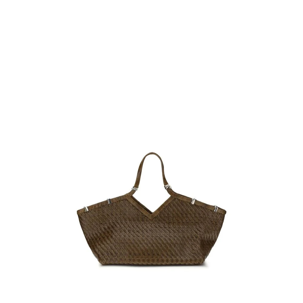 Sac à Main en Cuir Buffalo Bicolor Benedetta Bruzziches
