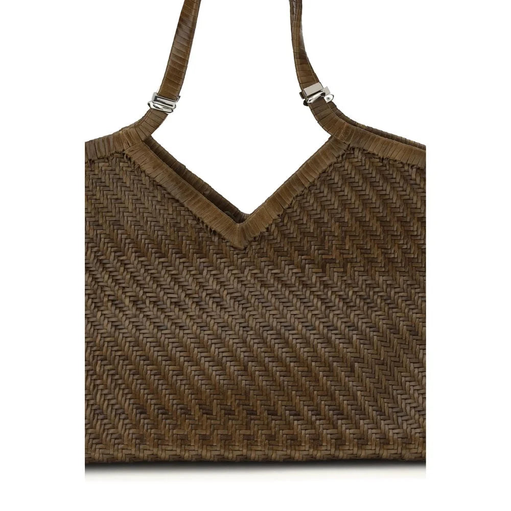 Sac à Main en Cuir Buffalo Bicolor Benedetta Bruzziches