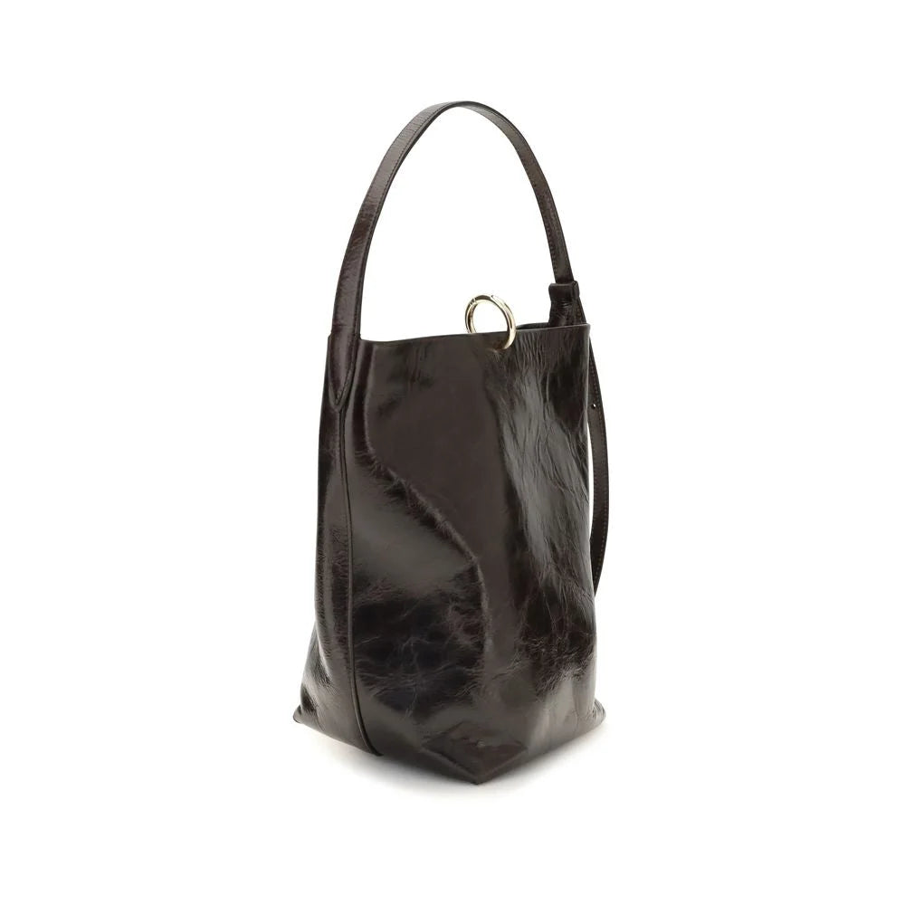 Benedetta Bruzziches Black Calf Leather Bos Taurus Shoulder Bag