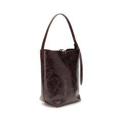 Benedetta Bruzziches Bordeaux Calf Leather Bos Taurus Shoulder Bag
