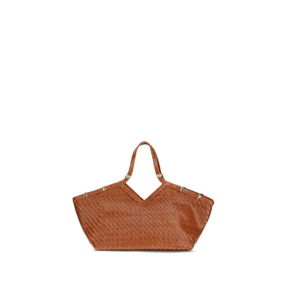 Benedetta Bruzziches Multicolor Buffalo Leather Handbag