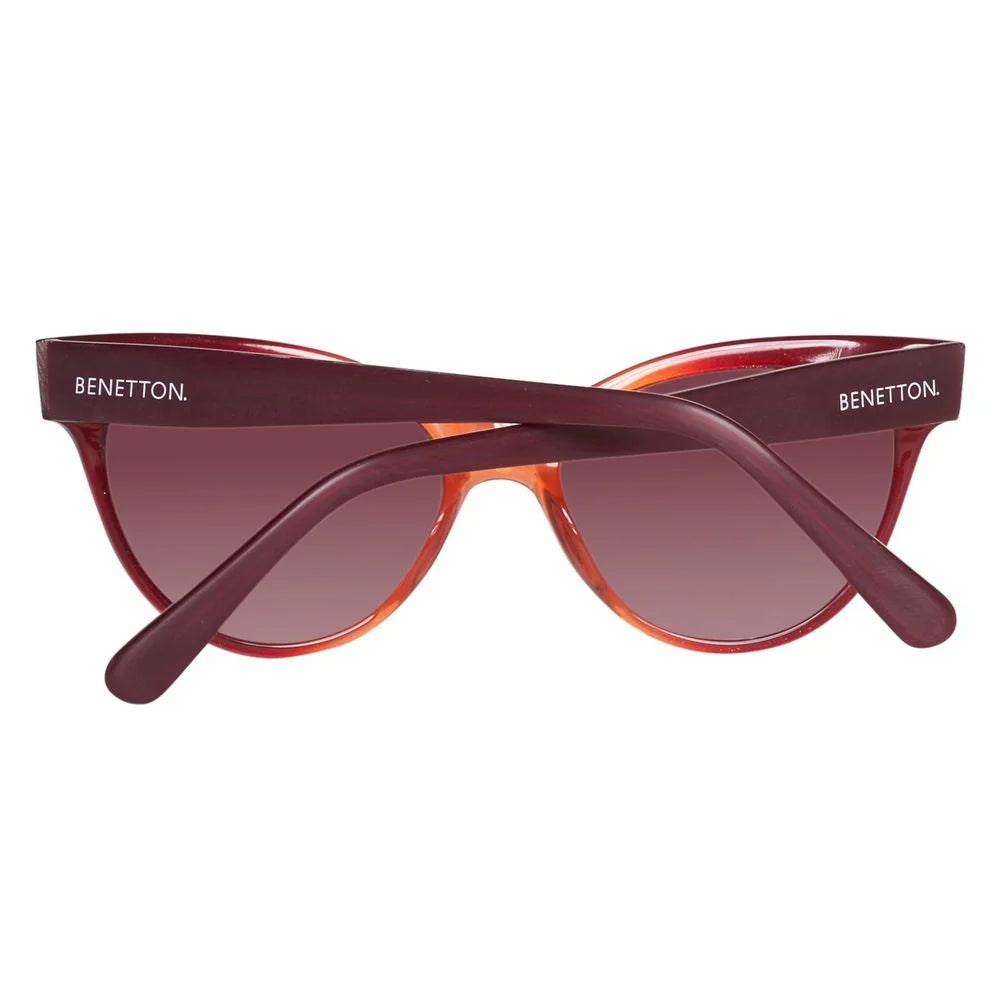Benetton Bicolor Plastic Sunglasses - Sunglasses