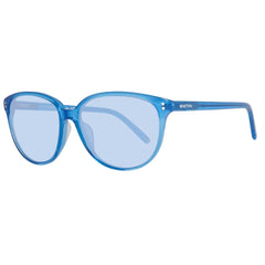 Benetton Blue Plastic Sunglasses