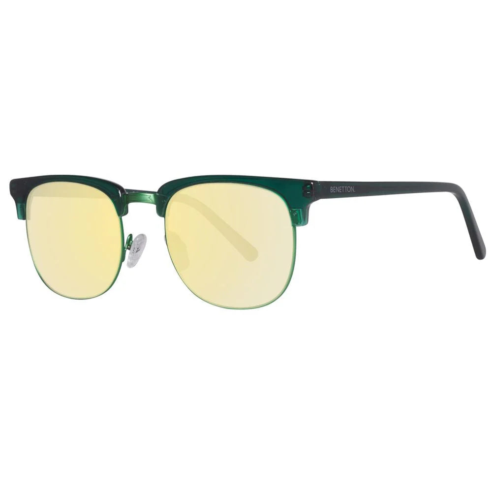 Benetton Green Acetate Sunglasses - Sunglasses
