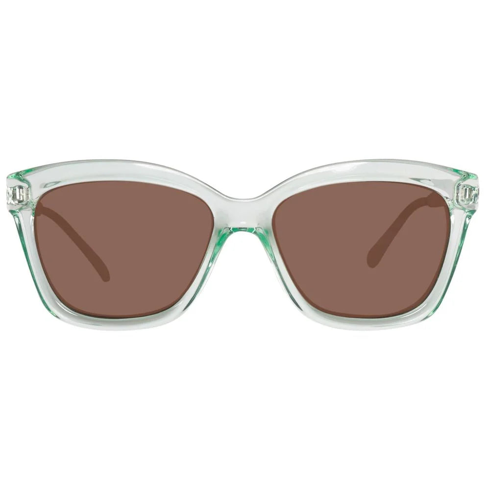 Benetton Green Resin Sunglasses