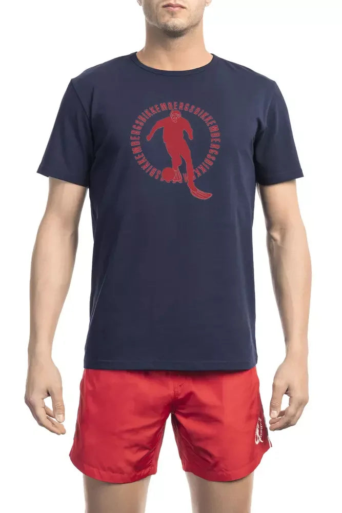 Bikkembergs Army Cotton Men T-Shirt - T-Shirts