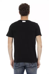 Bikkembergs Black Cotton Men T-Shirt - T-Shirts