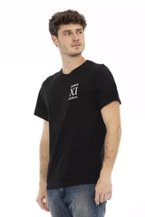 Bikkembergs Black Cotton Men’s T-Shirt - S - T-Shirts