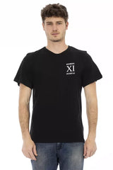 Bikkembergs Black Cotton Men’s T-Shirt - S - T-Shirts