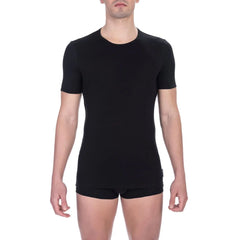 Bikkembergs Black Cotton Men’s T-Shirt - T-Shirts