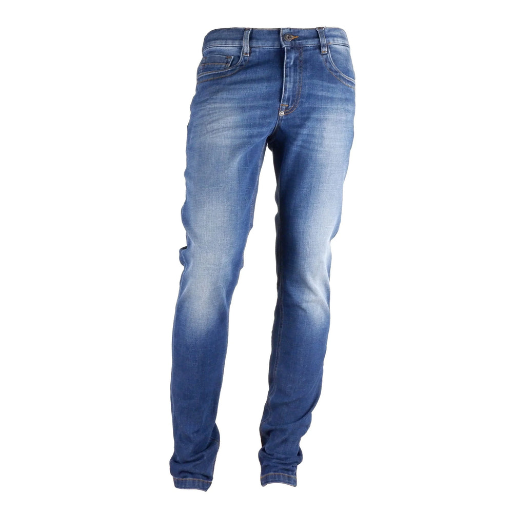 Bikkembergs Blue Cotton Men Jeans - Jeans