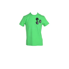 Bikkembergs Green Cotton T-Shirt - L