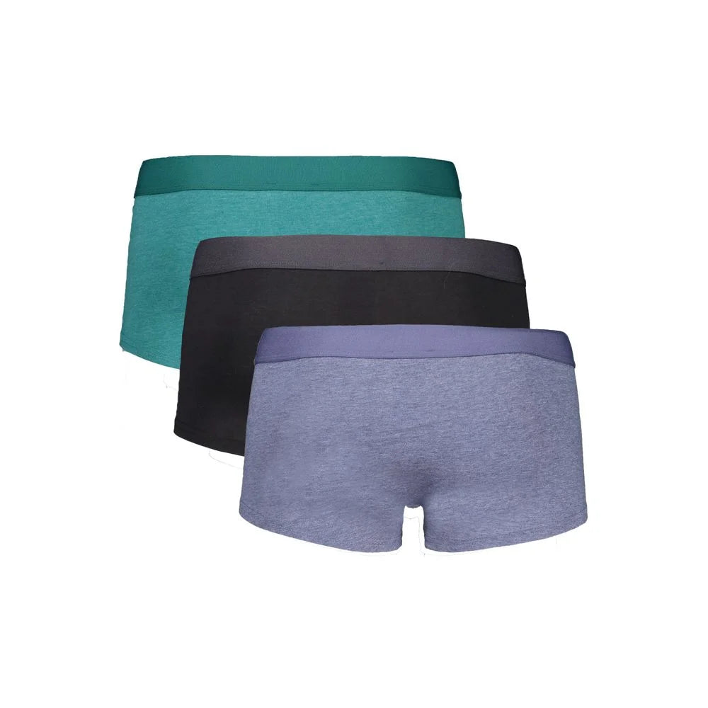 Bikkembergs Green Polyester Men Boxer - Boxer Briefs