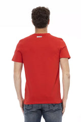 Bikkembergs Red Cotton Men T-Shirt - T-Shirts