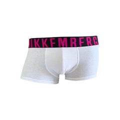 Bikkembergs White Cotton Men Boxer - Boxer Briefs