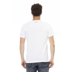Bikkembergs White Cotton Men T-Shirt - T-Shirts