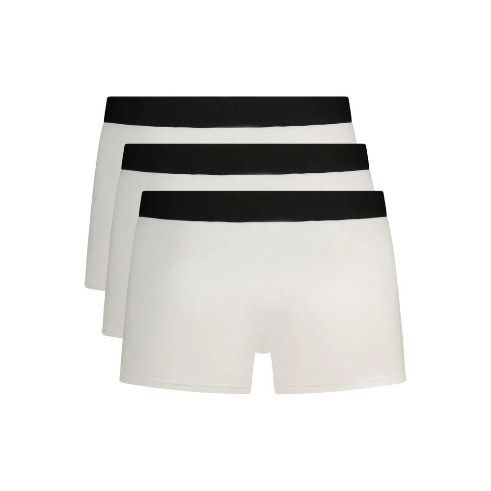 Bikkembergs White Cotton Underwear - Boxer Briefs