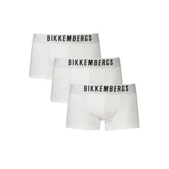 Bikkembergs White Cotton Underwear - Boxer Briefs